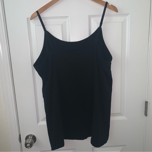 Torrid (Size 5) Black Tank Top with Adjustable Straps - Picture 4 of 4